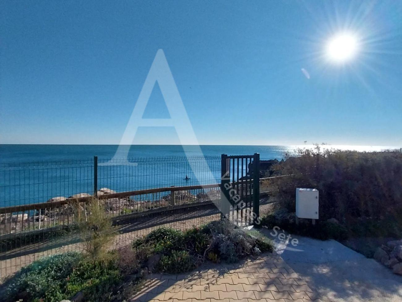 40 M², 1Ere Ligne Mer, Dernier Etage Avec Ascenseur Сет Екстериор снимка