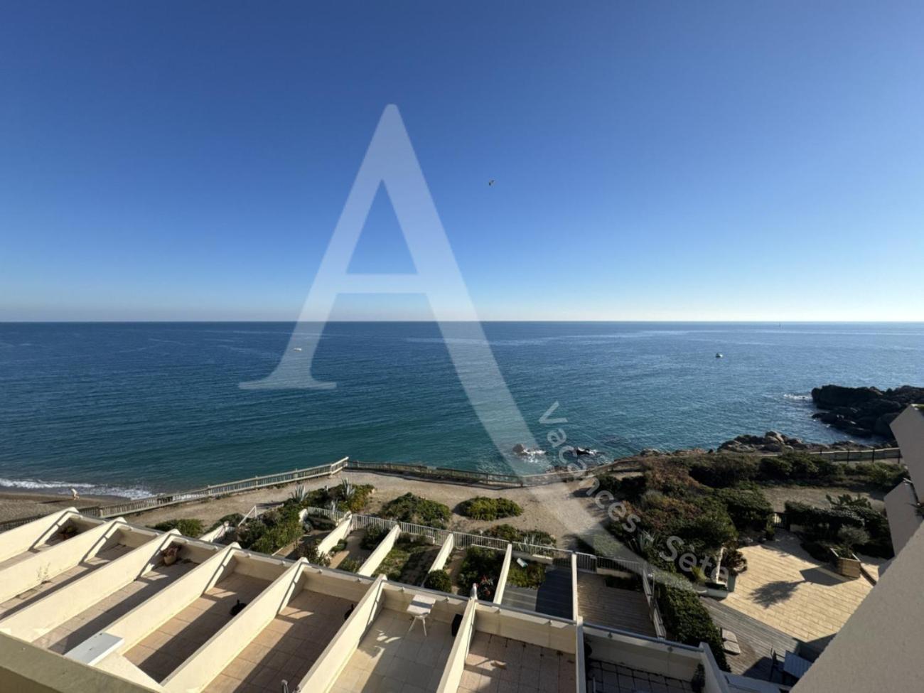 40 M², 1Ere Ligne Mer, Dernier Etage Avec Ascenseur Сет Екстериор снимка